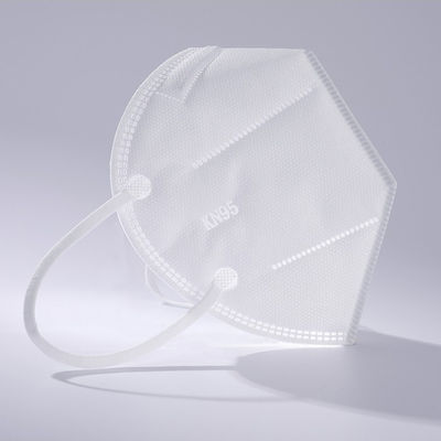 Wit Lijst Lichtgewicht Beschikbaar KN95 Masker 17.5x9.5cm KN95-het Masker van Ademhalingsapparaatearloop