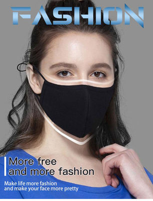Het zwarte Persoonlijke Beschermende Masker van Koperion cotton mask washable reusable Waterpoof