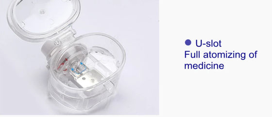 De draagbare Therapie van de de Micro- Verstuiversatomisering van Mesh Nebulizer Handheld Portable Ultrasonic