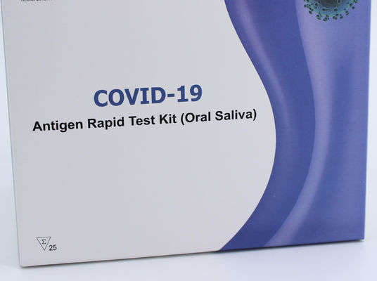 OEM covid-19 Antigeen Snelle Test Kit Pharyngeal Test met Witte Purpere doos