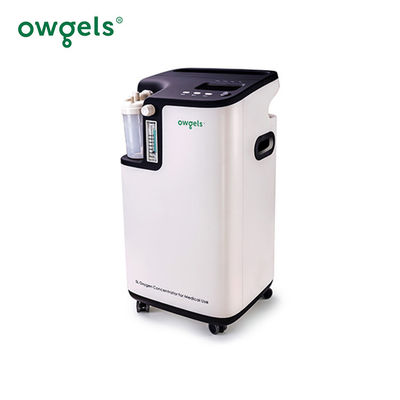 Het plastic Witte van de de Zuurstofconcentrator van 350va Medische Owgels 5L Intelligente Alarm