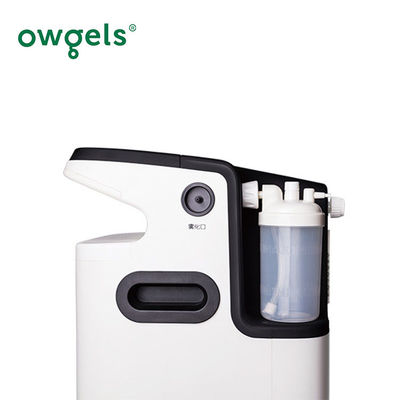 Het plastic Witte van de de Zuurstofconcentrator van 350va Medische Owgels 5L Intelligente Alarm