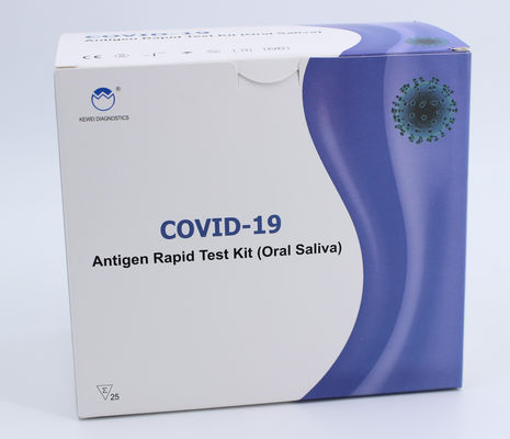 Mondelinge Speekseltest covid-19 de Uitrustings95% Gevoeligheid Één van de Antigeen Snelle Test Staptest